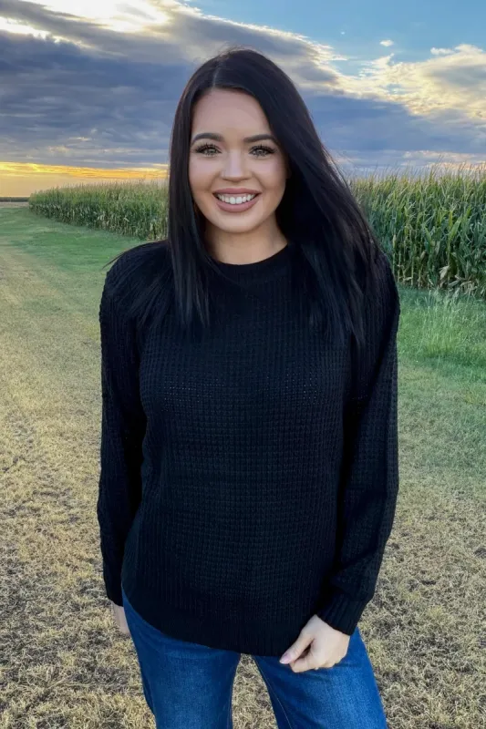 Sterling Staple Sweater - Black