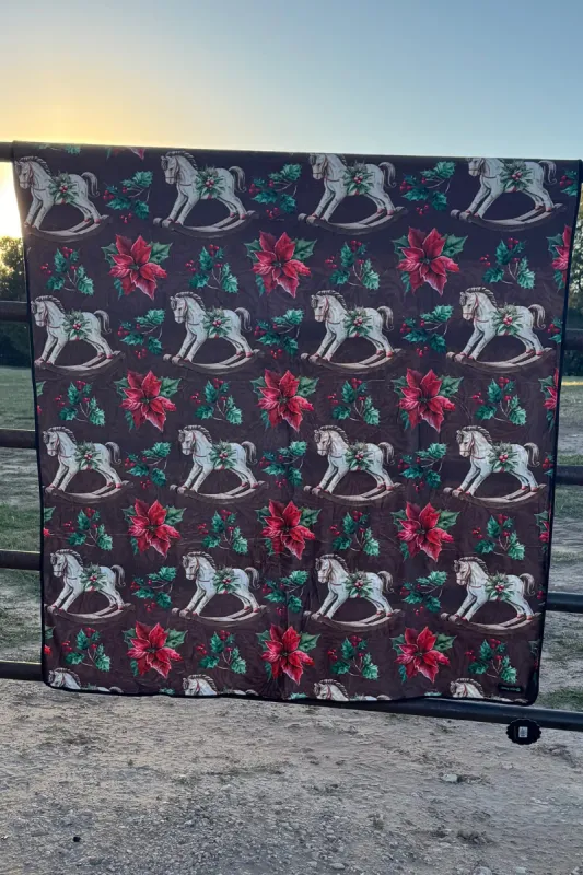 Rockin' Around the Ranch Blanket