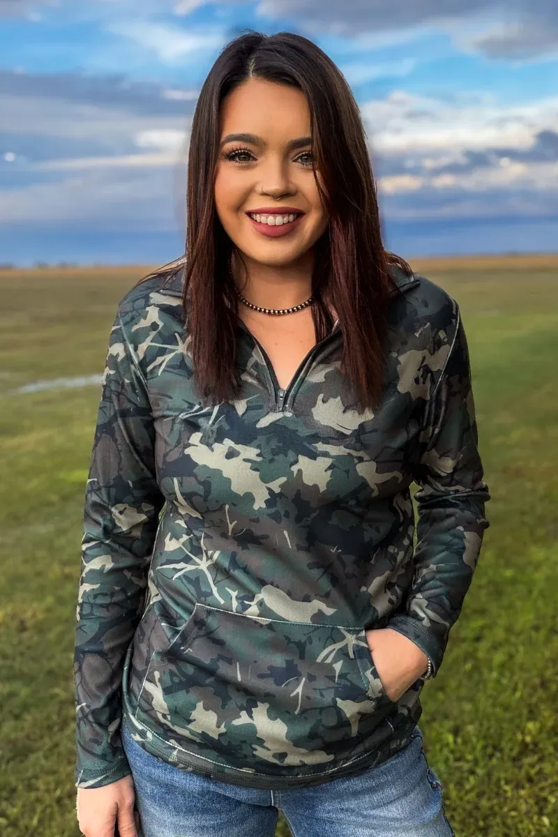 Canyon Camo Pullover