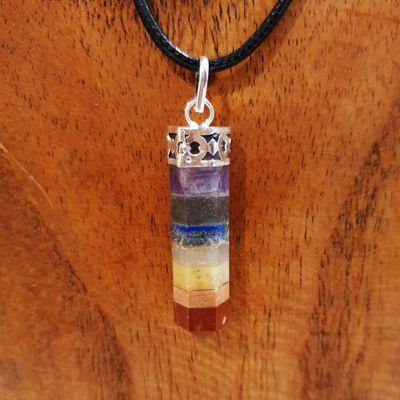 Prism Stone Chakra Necklace