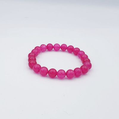 Cherry Pink Jade 8mm
