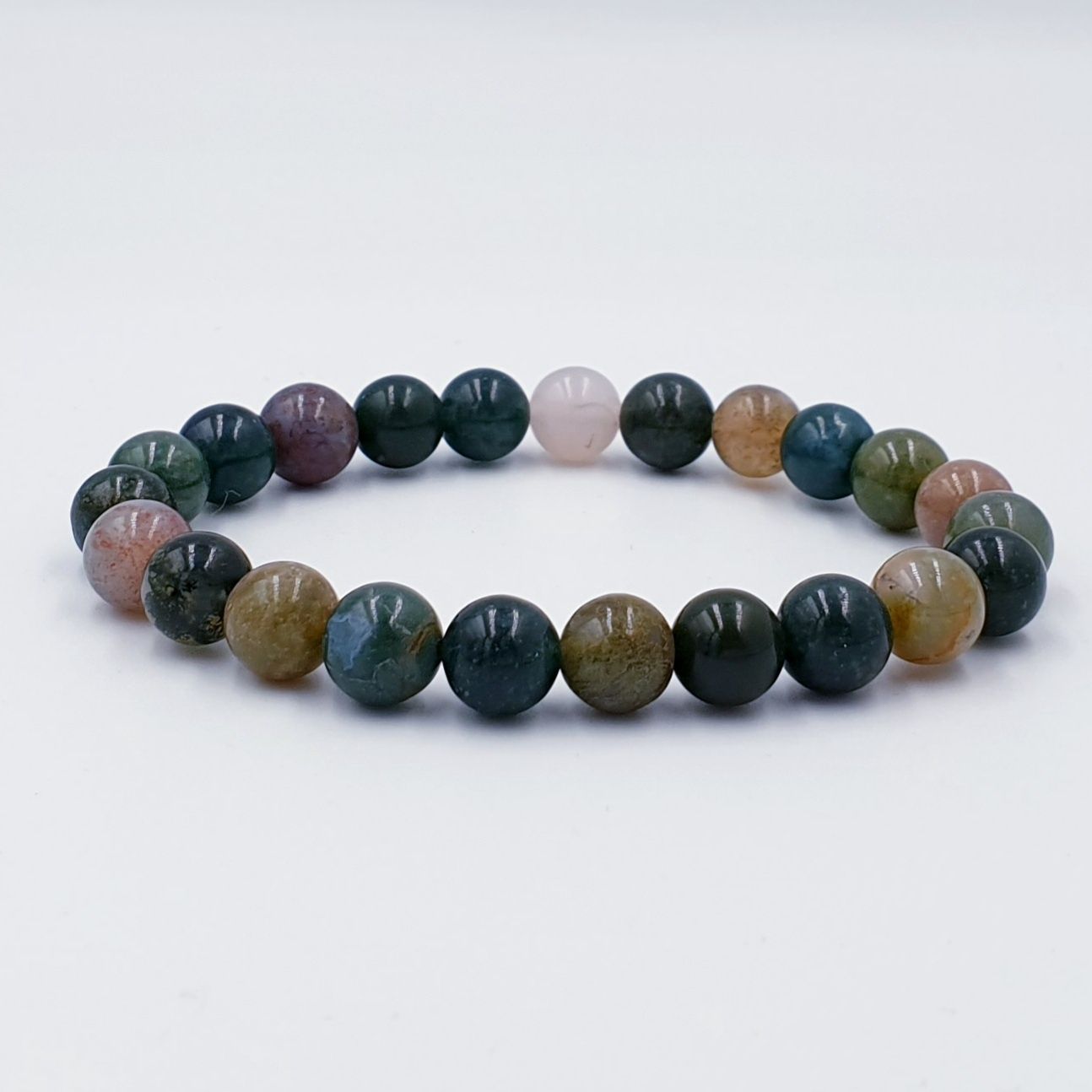 Green Indian Agate 8mm