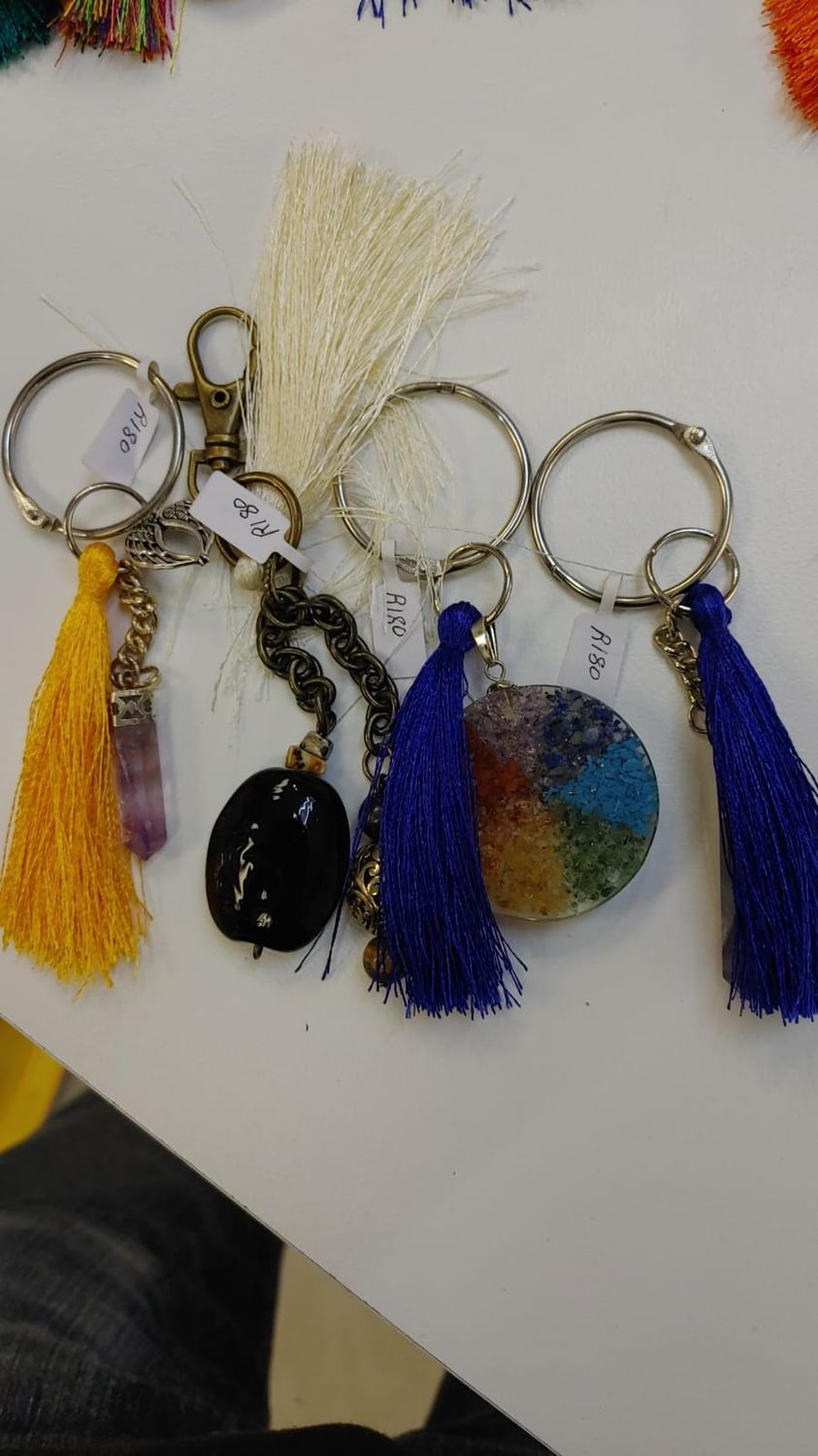 Gemstone Keyring R180