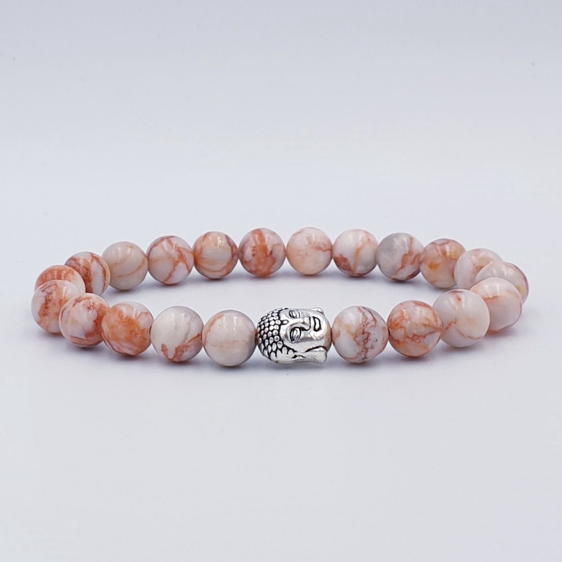 Sheryl Dragon Stone 8mm with Buddha Charm