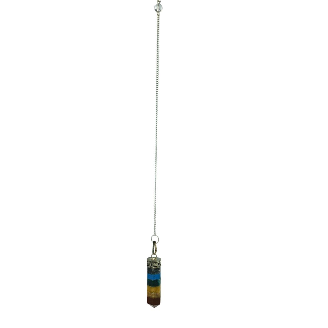 7 Chakra Spliced Pendulum Prism