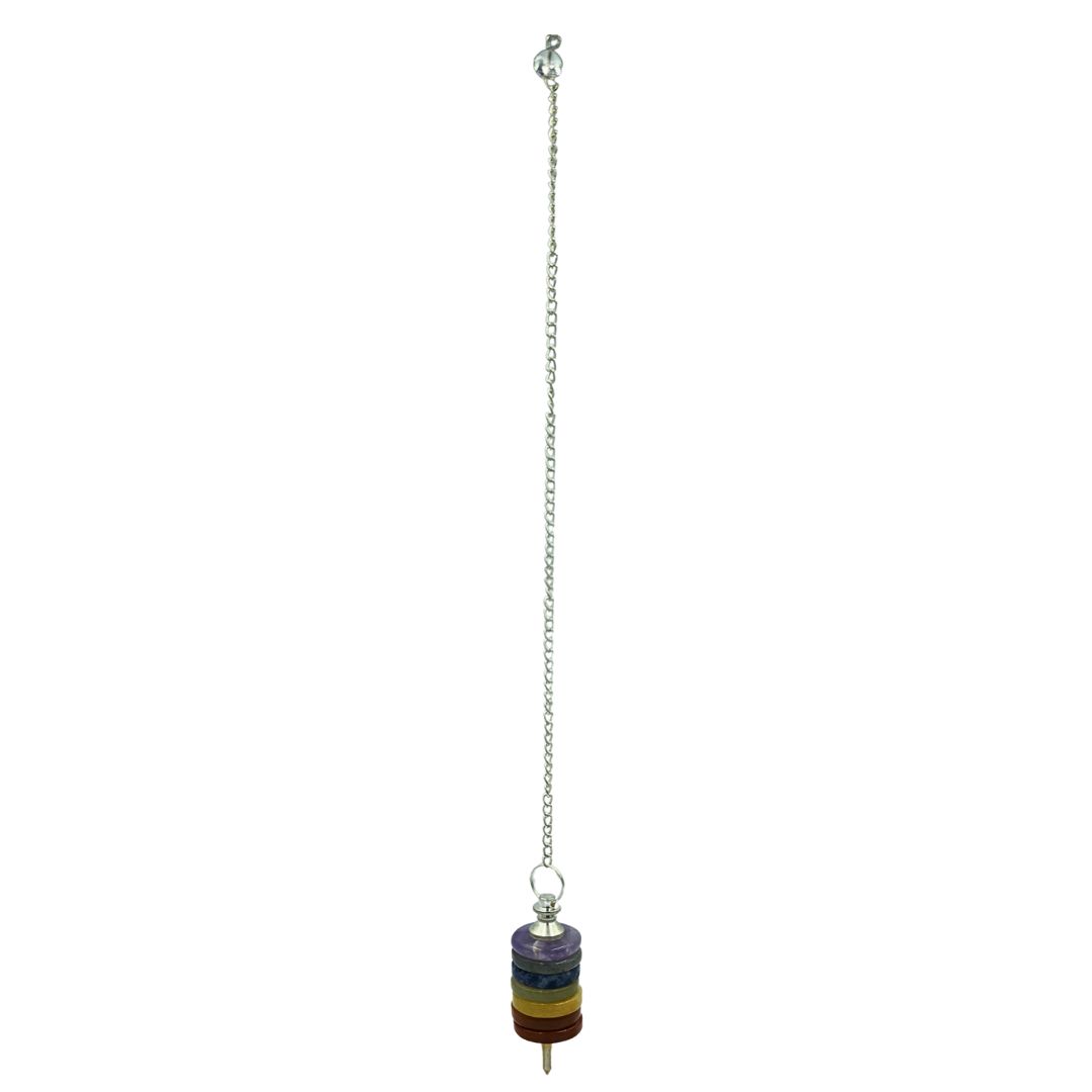 7 Chakra Pendulum Rondel