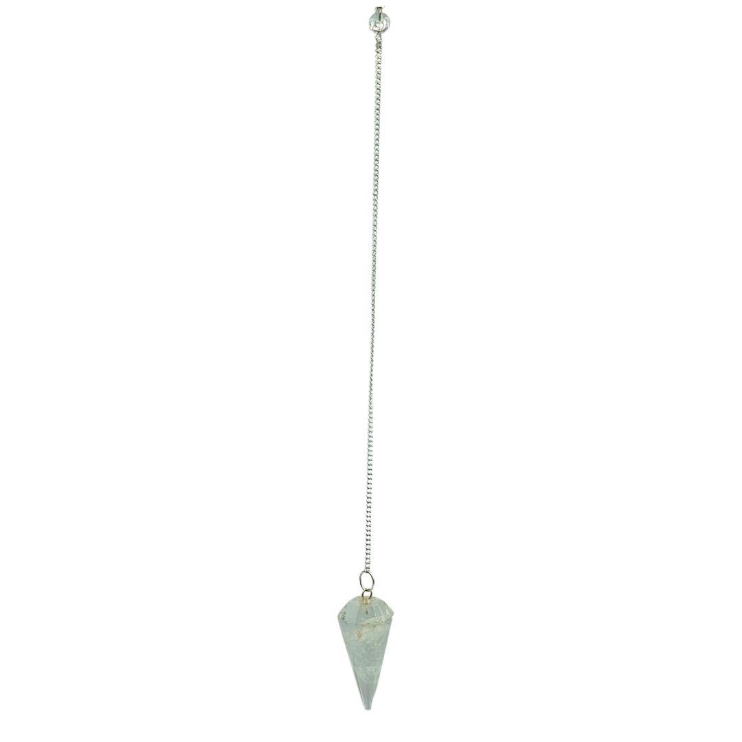 Clear Quartz Pendulum Hexagonal Cone