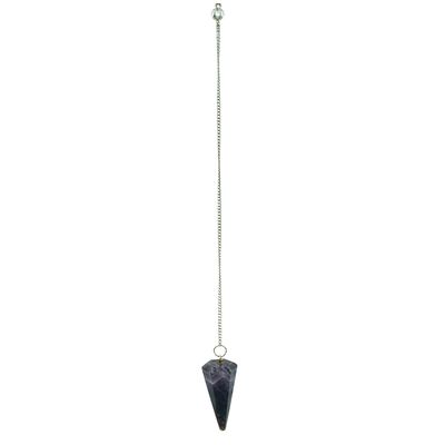 Amethyst Pendulum Hexagonal Cone