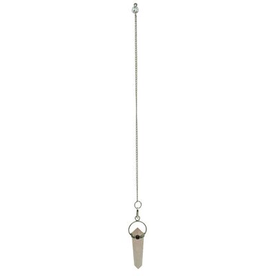 Rose Quartz Pendulum Double Point