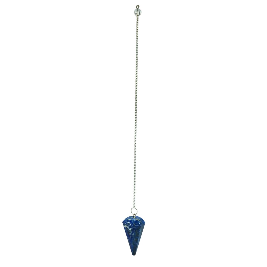 Lapis Lazuli Pendulum Hexagonal Cone