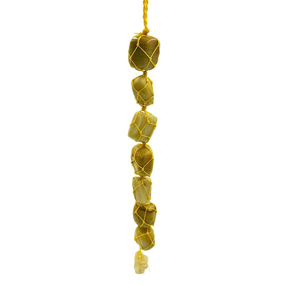 Gemstone Hanger Yellow Aventurine