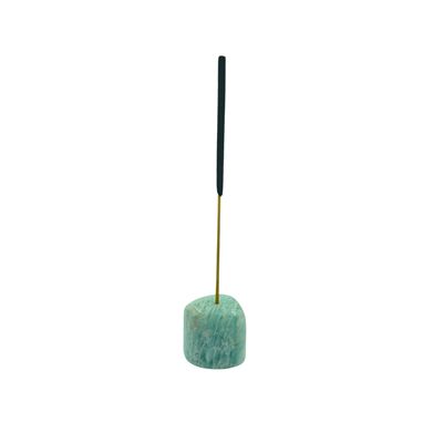 Amazonite Tumbled Gemstone Incense Holder
