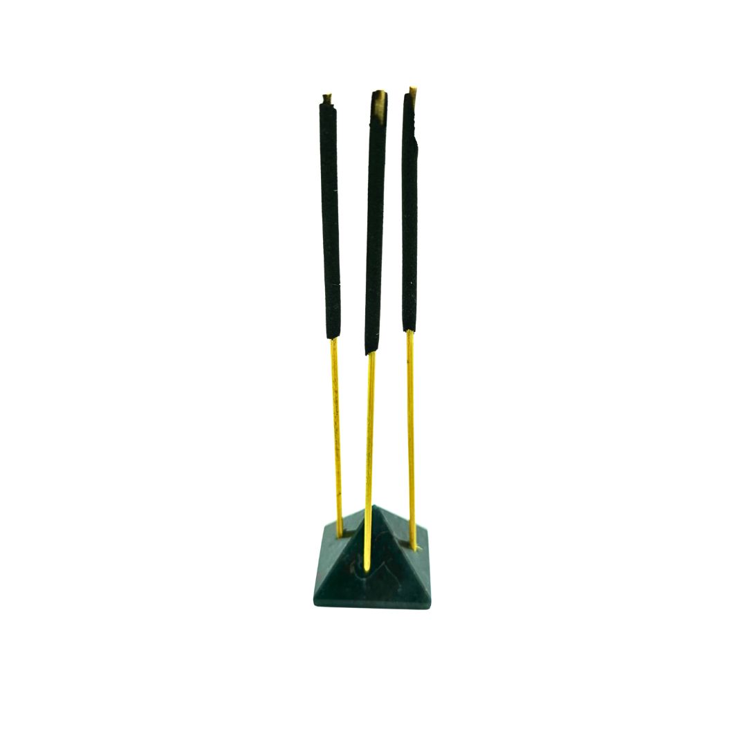 Bloodstone Mini Pyramid Incense Holder