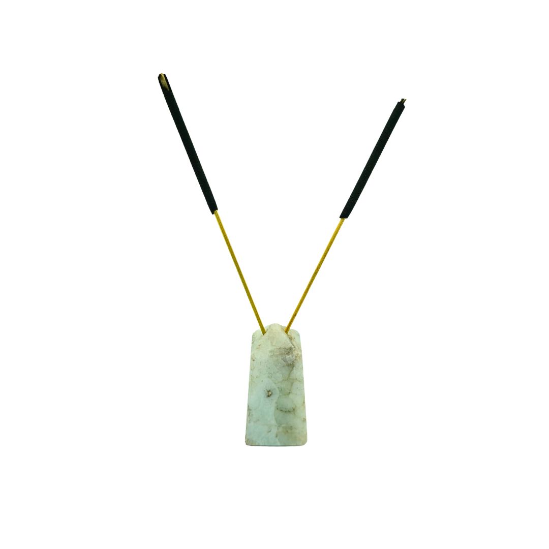 Caribbean Calcite Tower Incense Holder