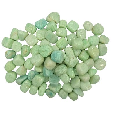 Amazonite Tumbled Gemstone Medium - Pack of 10