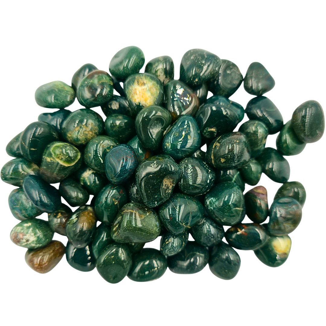 Bloodstone Tumbled Gemstone Small - Pack of 10