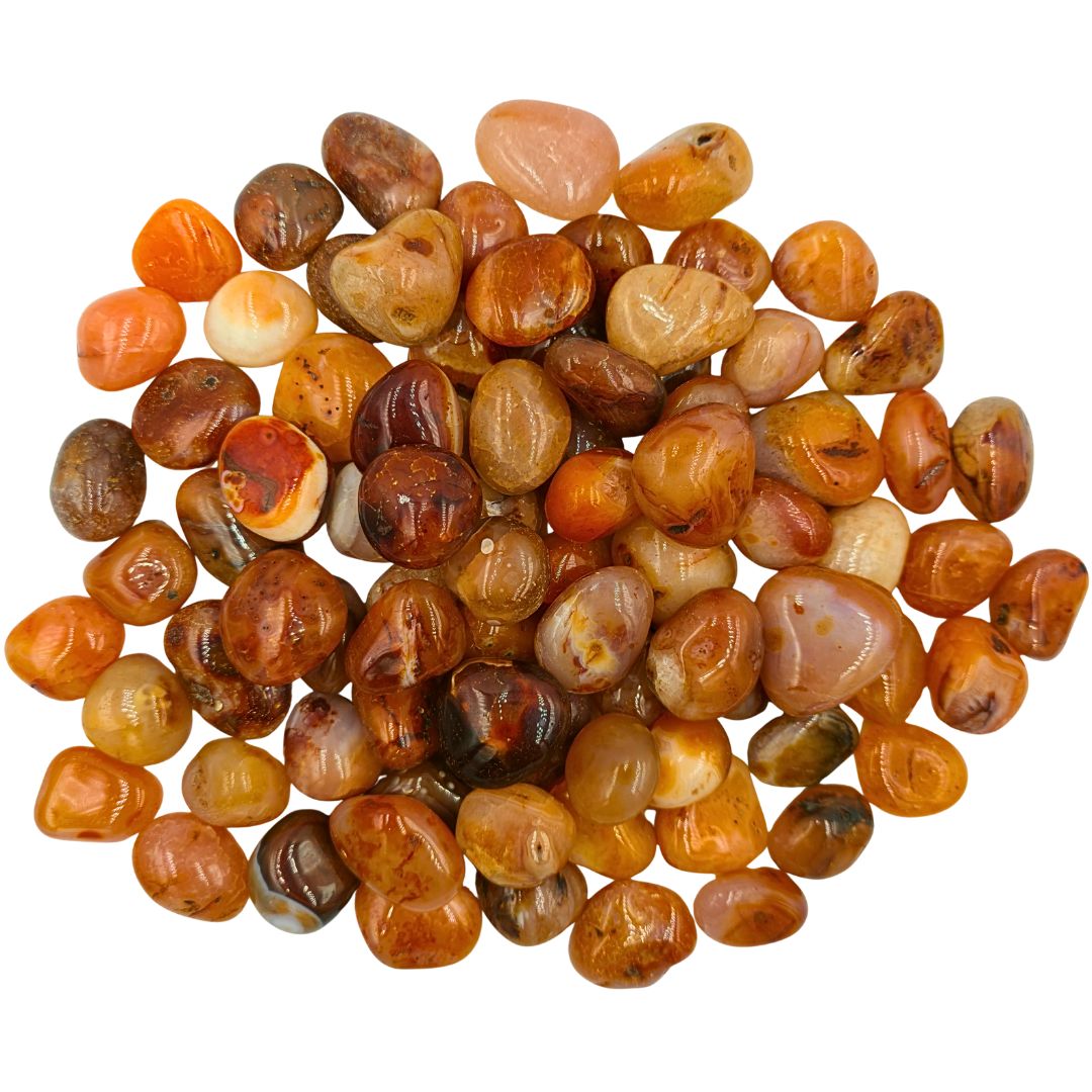Carnelian Tumbled Gemstone Small - Pack of 10