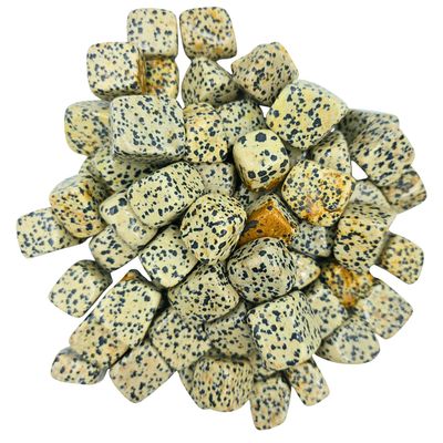 Dalmatian Jasper Tumbled Gemstone Small - Pack of 10