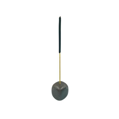 Chocolate Jasper Tumbled Gemstone Incense Holder