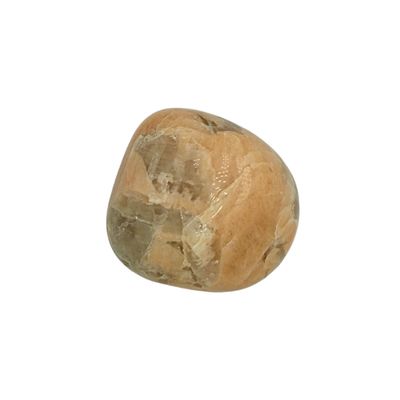 Dark Peach Moonstone Tumbled Gemstone Medium - Single