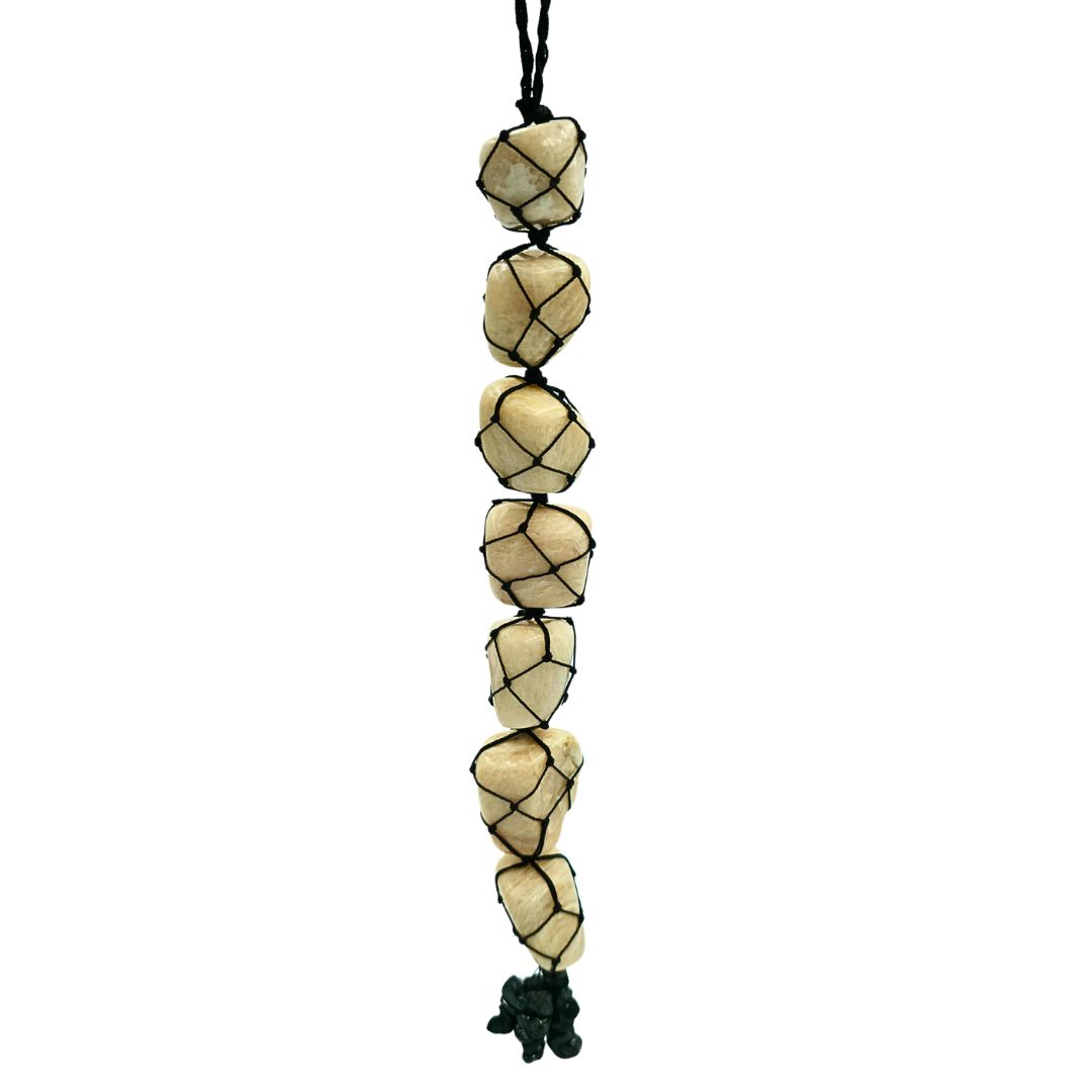 Gemstone Hanger Peach Moonstone