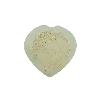 Clear Quartz Sphere Stand Heart (3cm cradle)