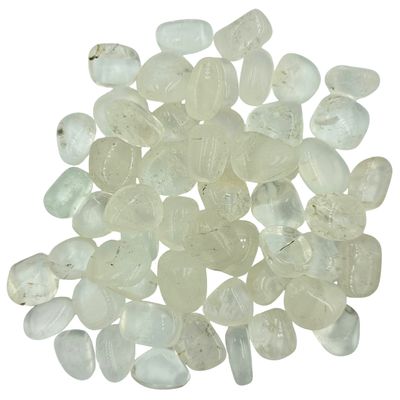 Clear Quartz Tumbled Gemstone Small - Pack of 10