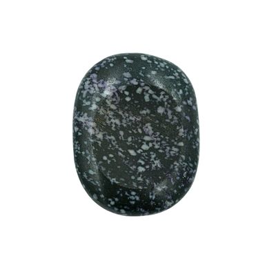 Indigo Gabbro Sphere Stand Oval (3cm cradle)