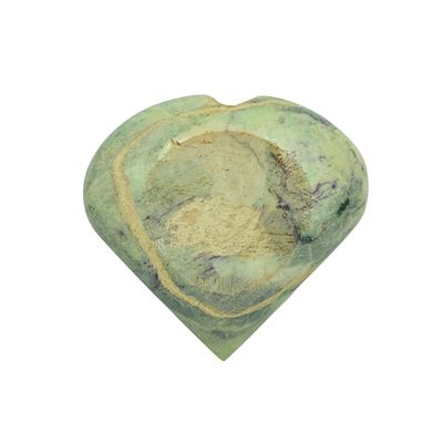 Kammererite Sphere Stand Heart (3cm cradle)