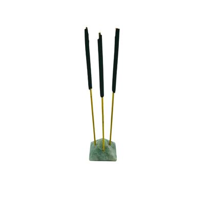 Green Aventurine Mini Pyramid Incense Holder