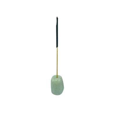 Green Aventurine Tumbled Gemstone Incense Holder