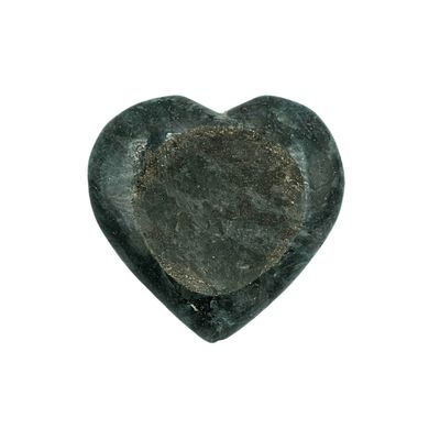 Larvikite Sphere Stand Heart (3cm cradle)