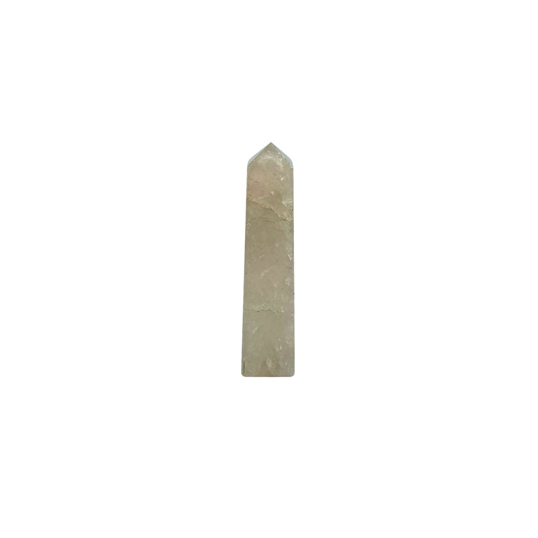 Lavender Rose Quartz Tower 110g