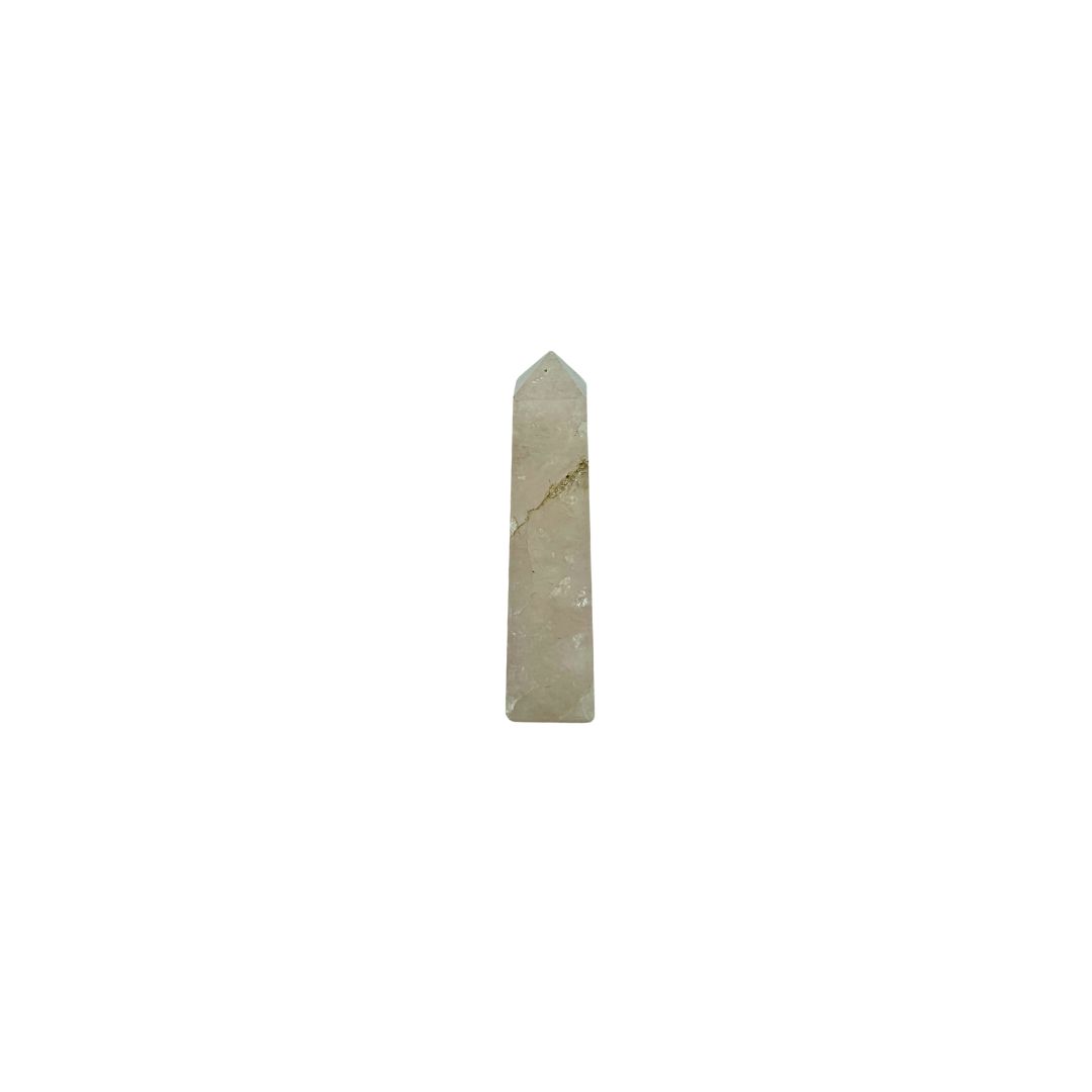 Lavender Rose Quartz Tower 70g