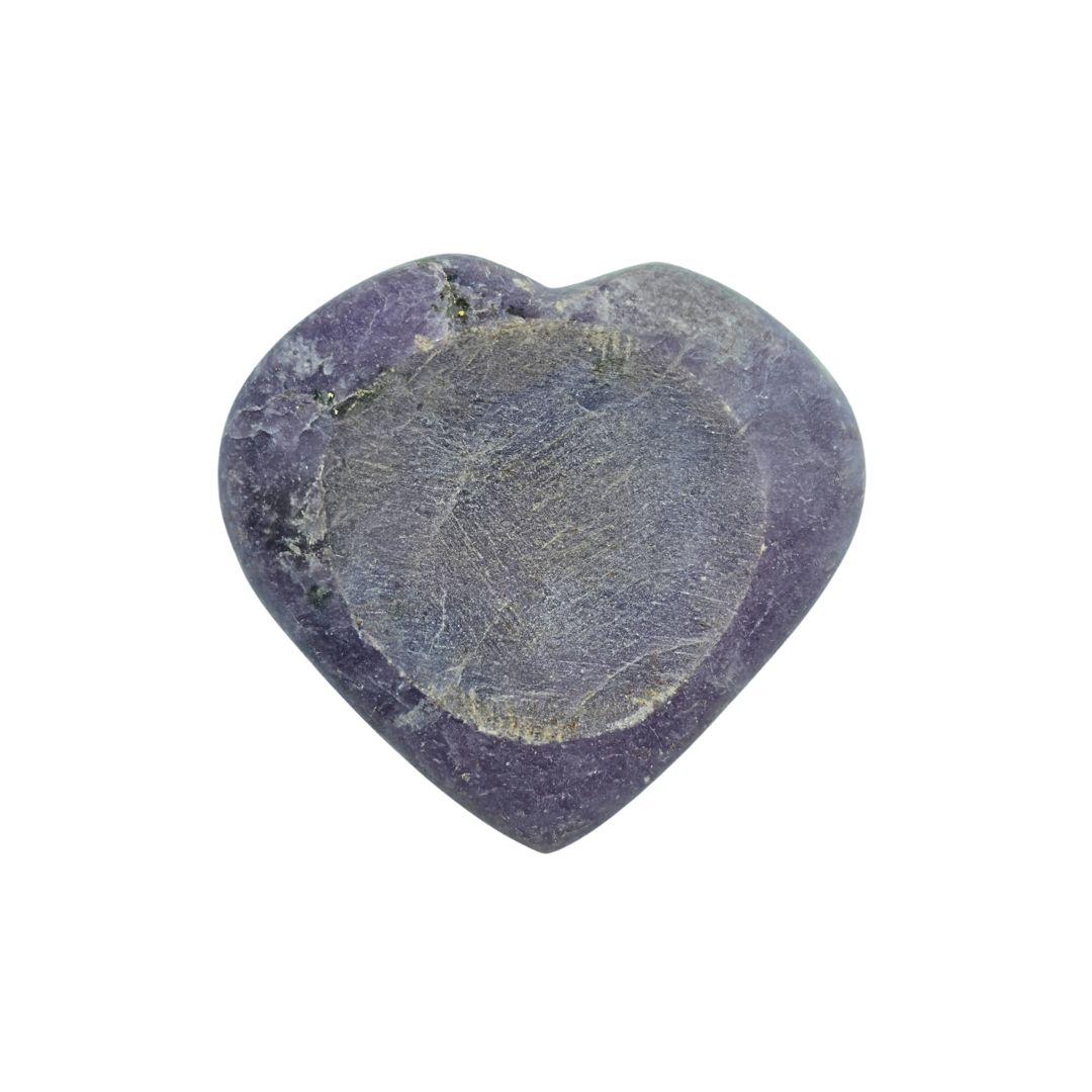 Lepidolite Sphere Stand Heart (3cm cradle)