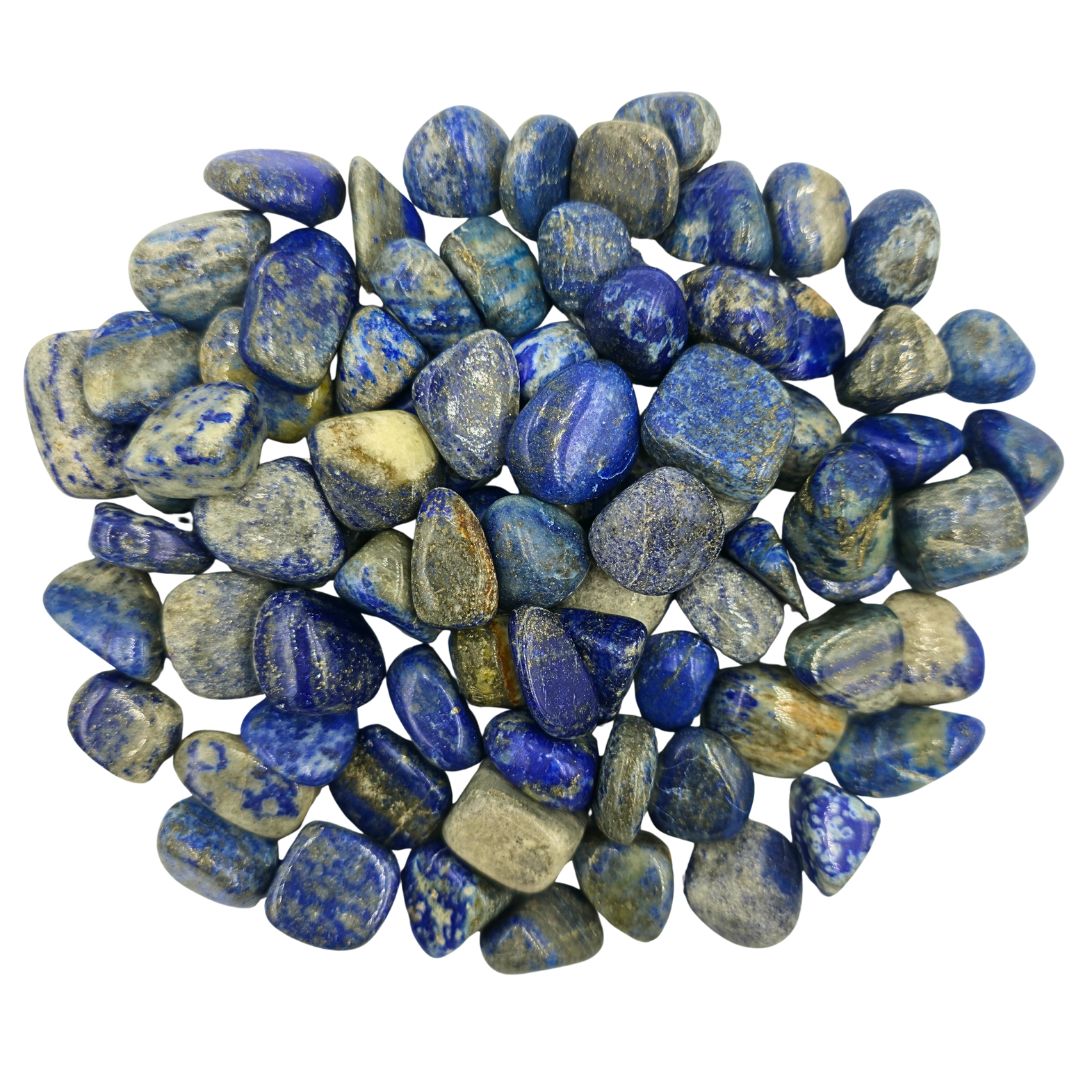 Lapis Lazuli Tumbled Gemstone Small  - Pack of 10