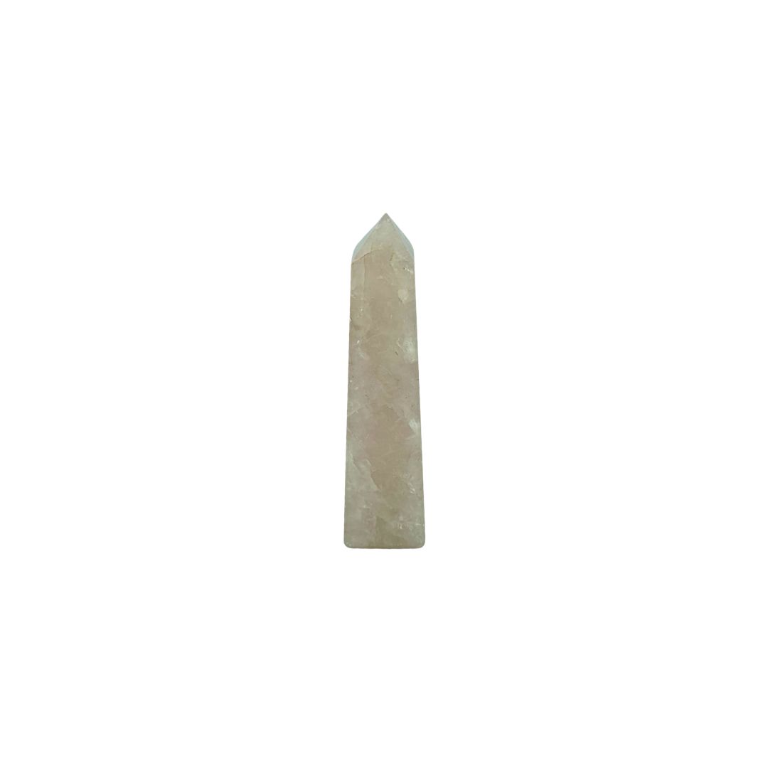 Lavender Rose Quartz Tower 100g