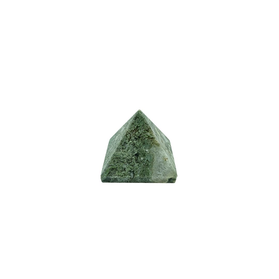 Moss Agate Pyramid (130g)