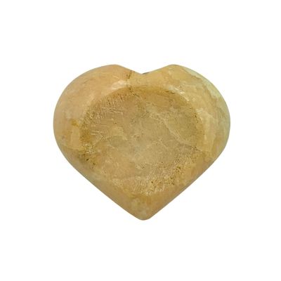 Peach Moonstone Sphere Stand Heart (3cm cradle)