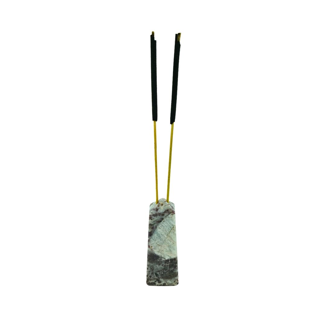 Pink Tourmaline Tower Incense Holder