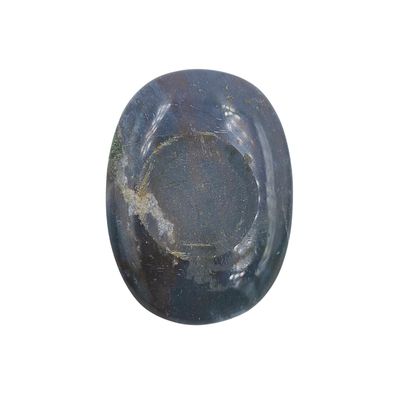 Purple Moss Agate Sphere Stand Oval (3cm cradle)