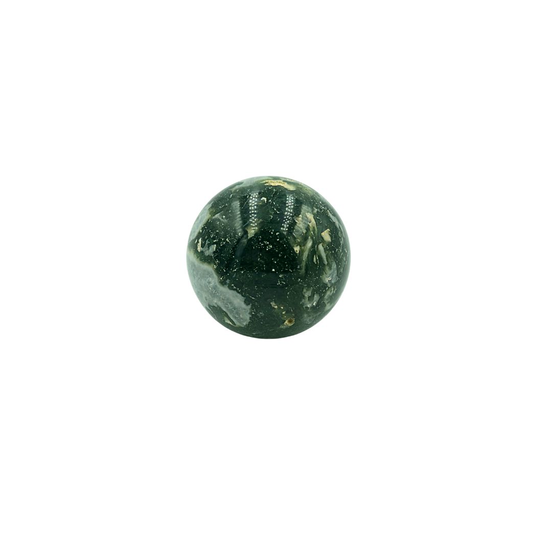 Moss Agate Sphere (200g)