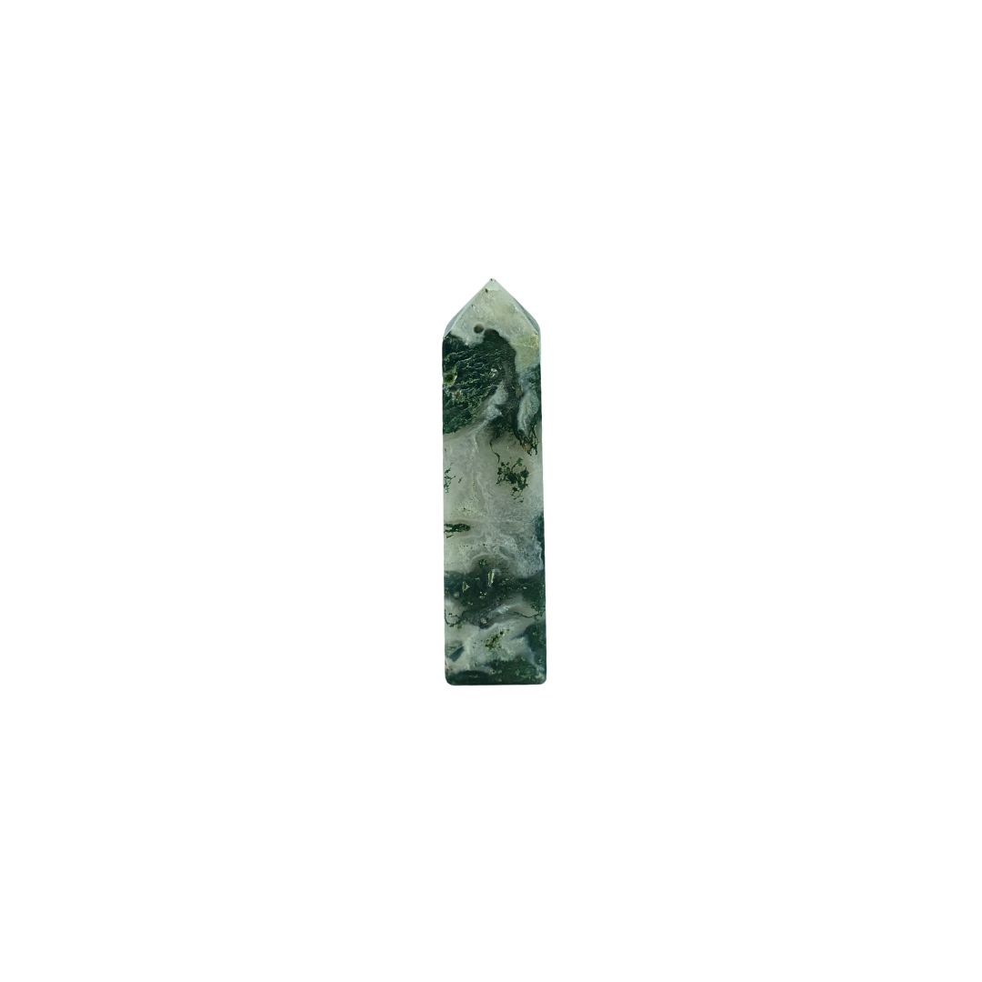 Moss Agate Tower 130g