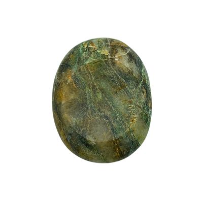 Parrot Wing Chrysocolla Sphere Stand Oval (3cm cradle)