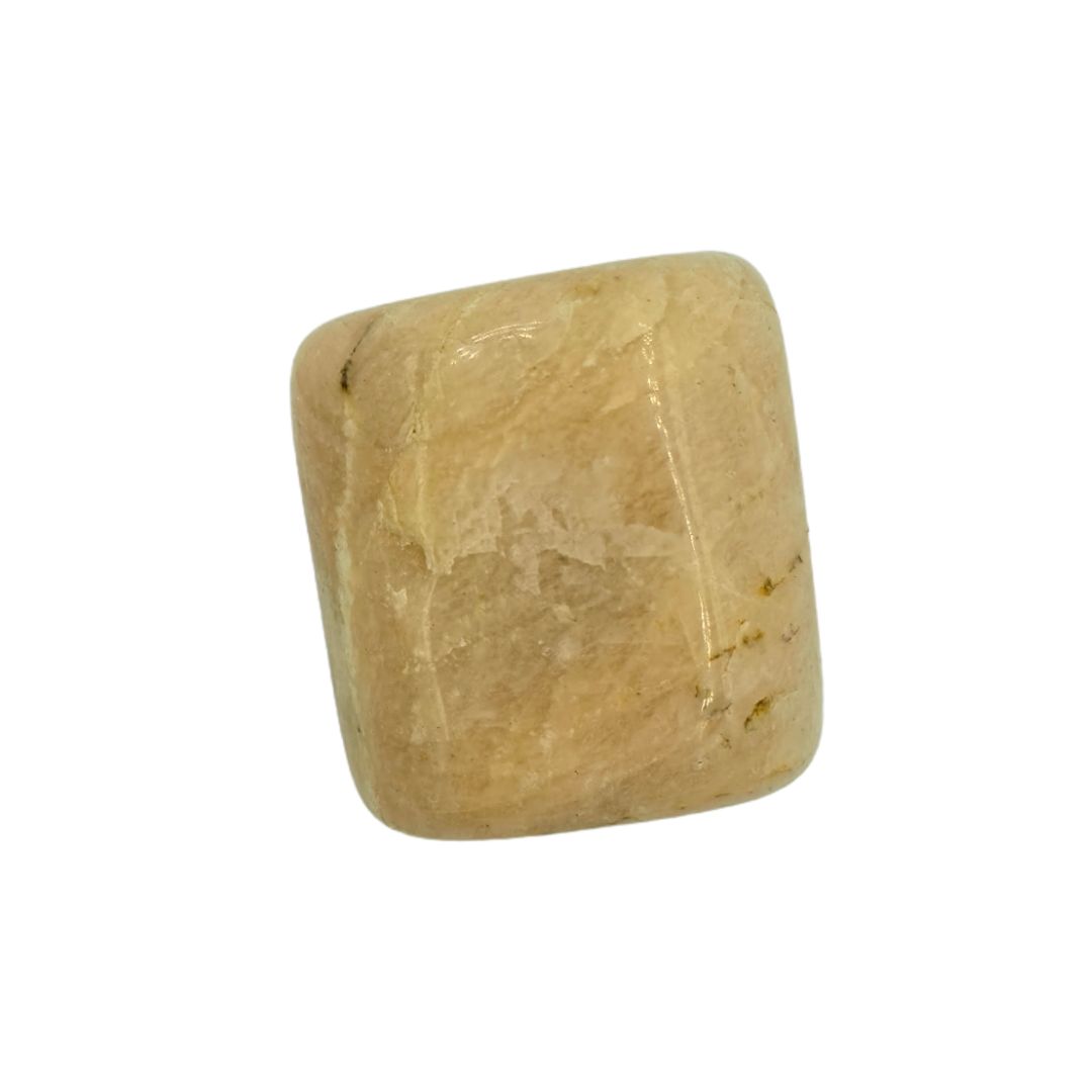 Peach Moonstone Tumbled Gemstone Small - Single