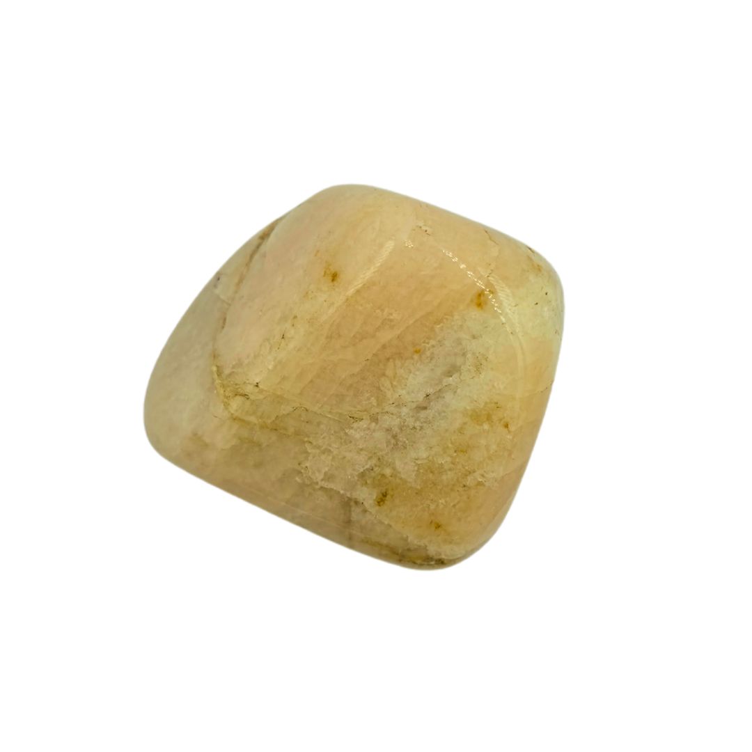 Peach Moonstone Tumbled Gemstone Medium  - Single