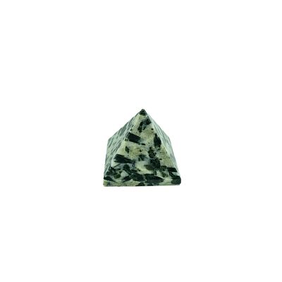 Green Tourmaline in Quartz Pyramid (110g)