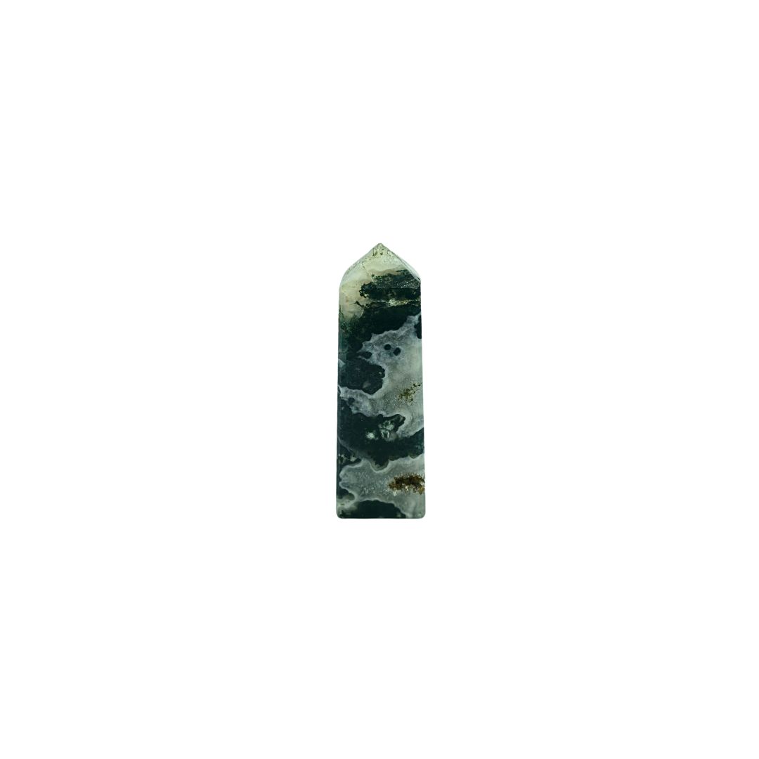 Moss Agate Tower 110g