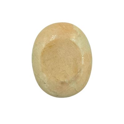 Peach Moonstone Sphere Stand Oval (3cm cradle)