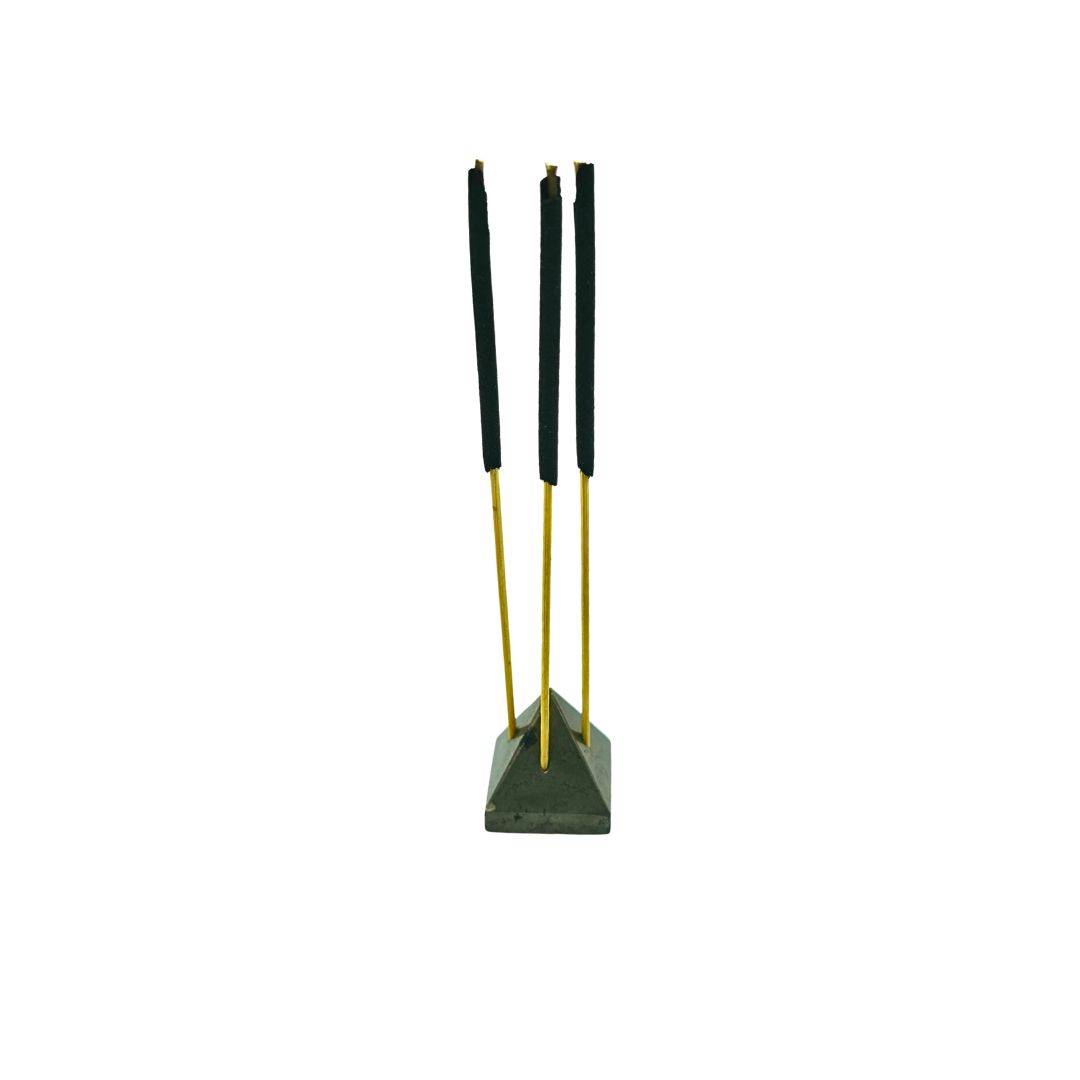 Pyrite Mini Pyramid Incense Holder